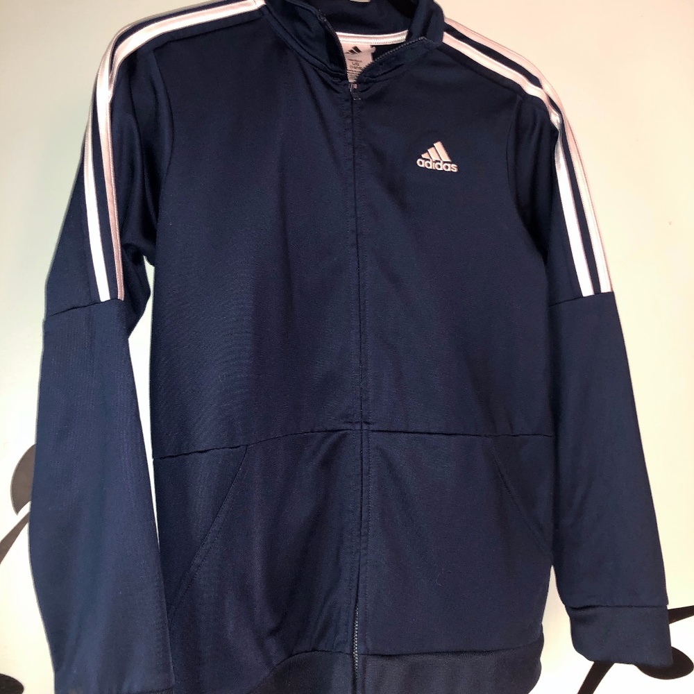 dark blue kids Adidas sweater